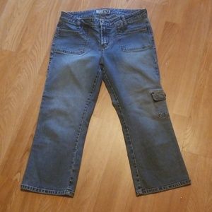 Juniors Size 9 lei Cropped Jeans